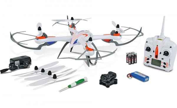 X4 Quadcopter 550, SPY, 2,4GHz, 100% RTF mit Kameramodul