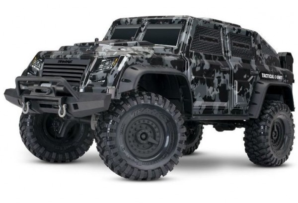 TRAXXAS TRX-4 TACTICAL (Military-Look) 1/10 Crawler 2.4GHz (Link-fähig) ohne Akku, ohne Lader