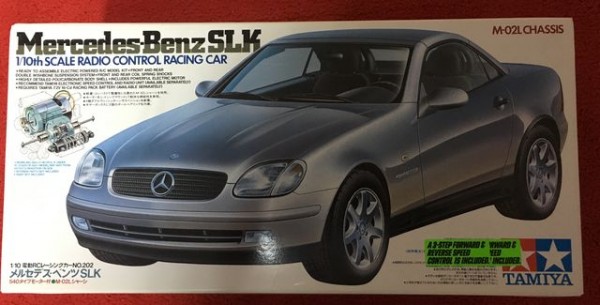 VINTAGE TAMIYA 1/10 Mercedes Benz SLK. SELTEN !