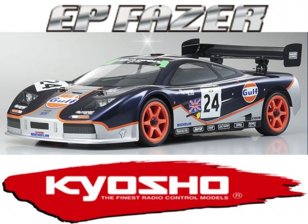 KYOSHO BK 1:10 EP 4WD Fazer McLaren F1-GTR Gulf