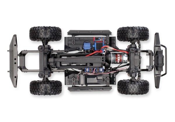 TRAXXAS TRX-4 TACTICAL (Military-Look) 1/10 Crawler 2.4GHz (Link-fähig) ohne Akku, ohne Lader