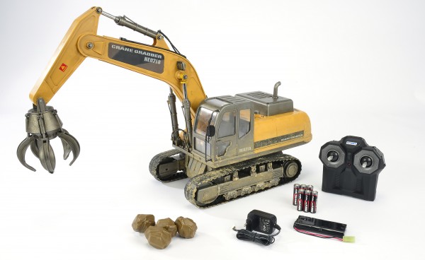 1:12 Raupenbagger mit Greifer 2.4 GHz 100% RTR