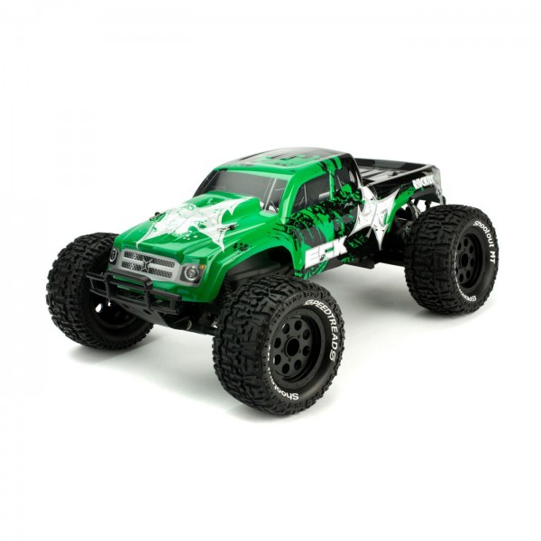 1/10 Ruckus 2WD Monster Truck RTR, Green/Black