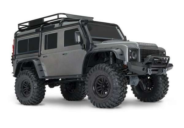 TRAXXAS TRX-4 Land Rover Crawler silber 1/10 Crawler 2.4GHz (Link-fähig) ohne Akku, ohne Lader