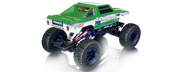 1:10 X-Crawlee XL 2.4GHz 100% RTR Ausstellungsartikel Top Zustand.