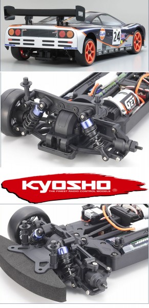 KYOSHO BK 1:10 EP 4WD Fazer McLaren F1-GTR Gulf