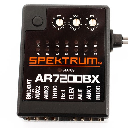 Spektrum AR7200BX 7CH DSMX Flybarless Control System