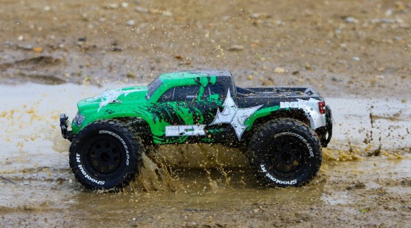 1/10 Ruckus 2WD Monster Truck RTR, Green/Black
