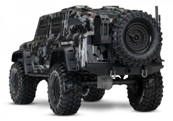 TRAXXAS TRX-4 TACTICAL (Military-Look) 1/10 Crawler 2.4GHz (Link-fähig) ohne Akku, ohne Lader